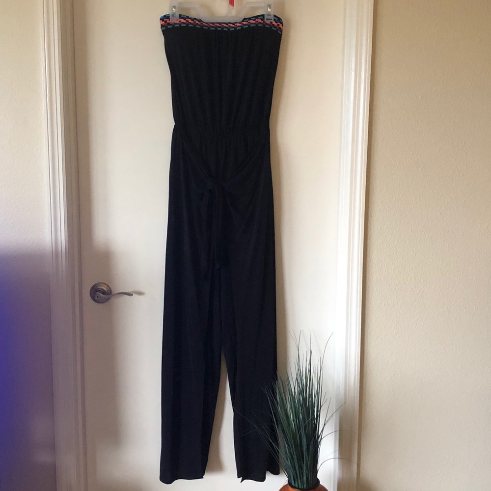 Women's Strapless Jumpsuit by La Blanca